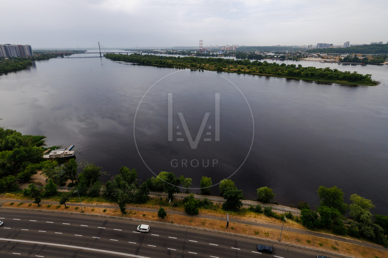 Dnipro embankment