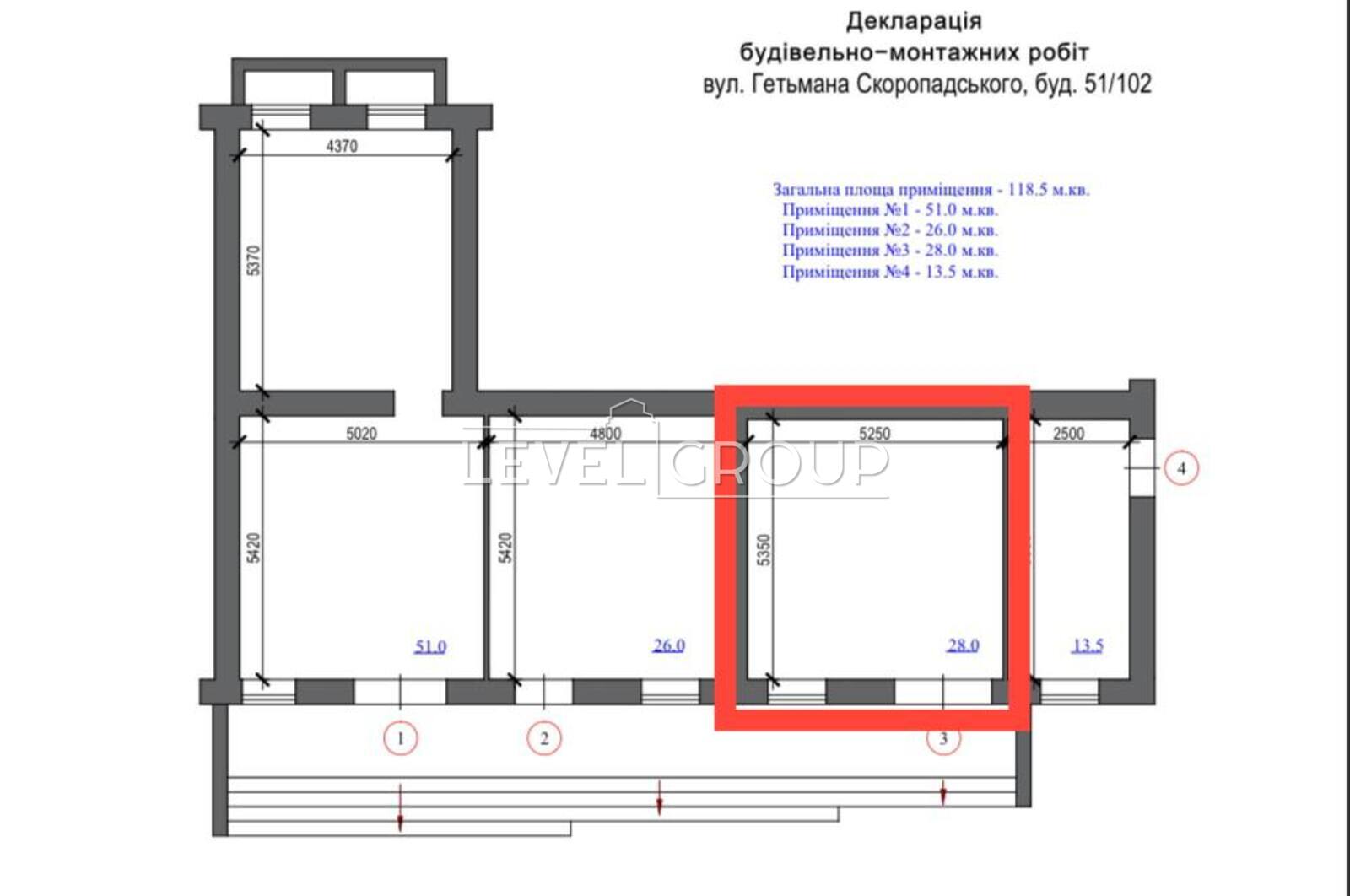 Гетьмана Павла Скоропадского вул. (Льва Толстого), 51/102