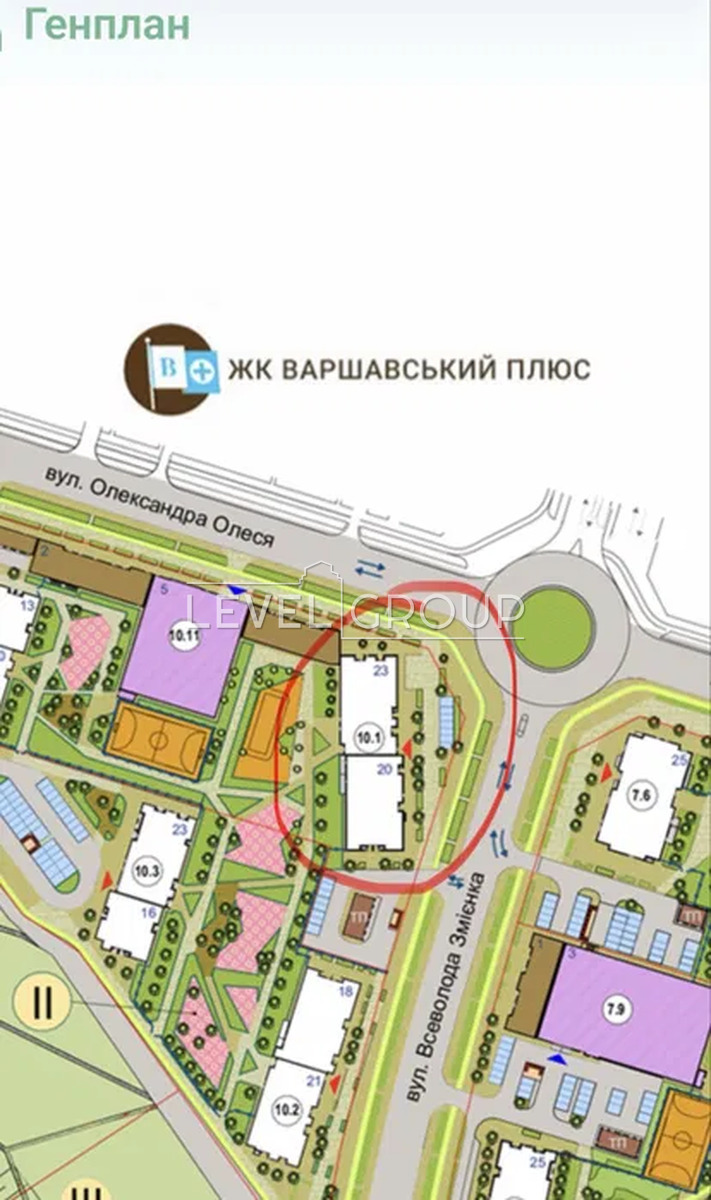 Всеволода Змієнка вул., 15/23