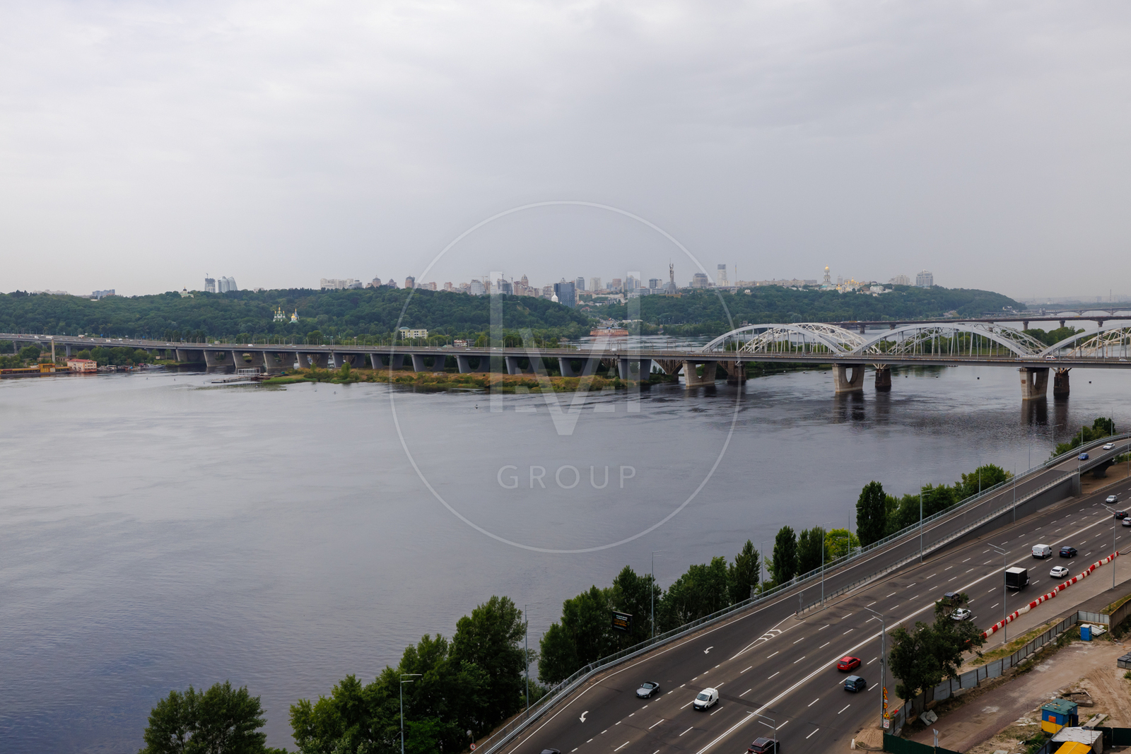 Dnipro embankment