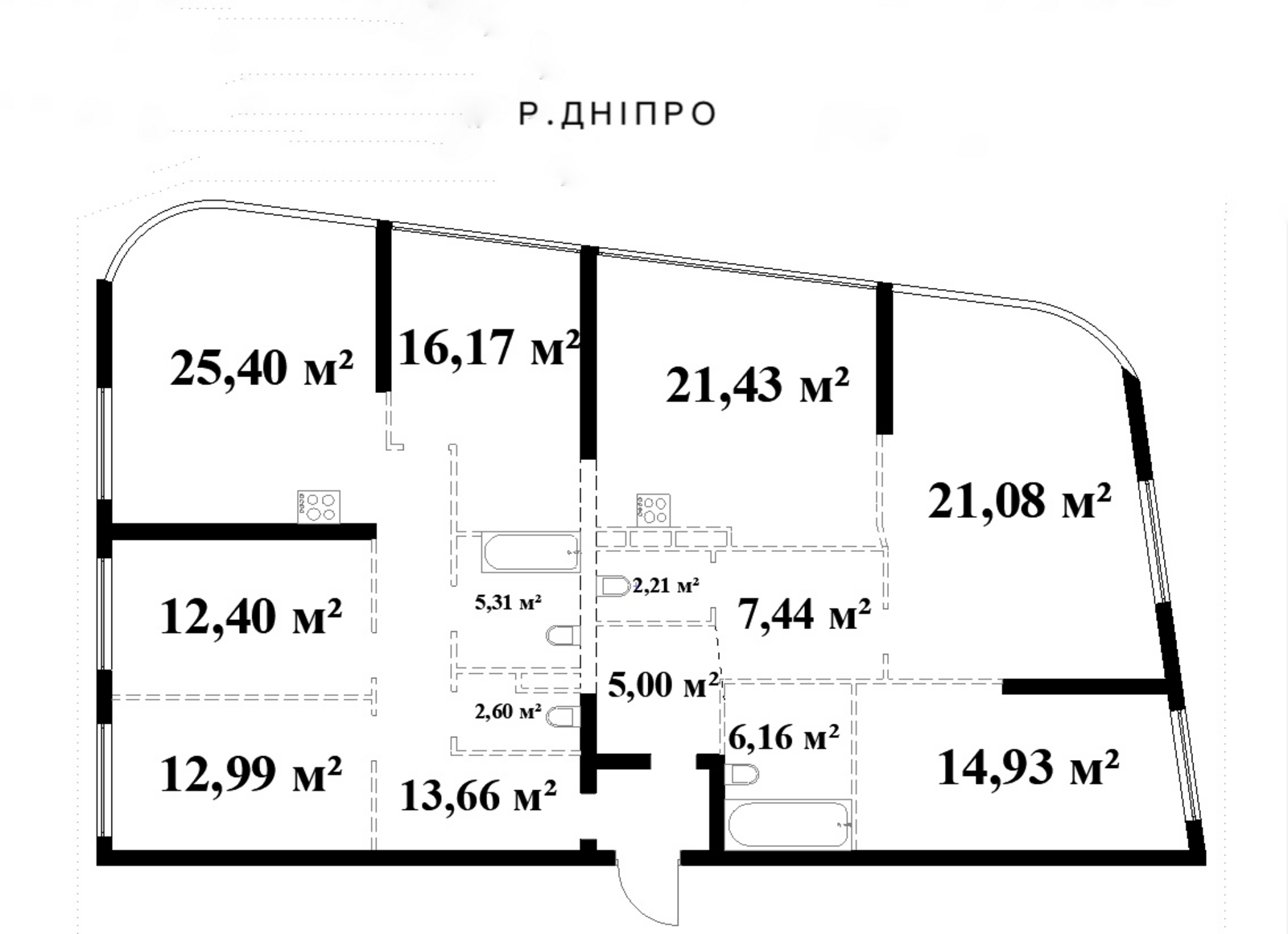 Dnipro embankment
